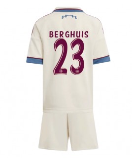 Günstige Ajax Steven Berghuis #23 3rd trikot Kinder 2025-26 Kurzarm (+ Kurze Hosen)